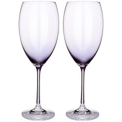 Набор бокалов для вина из 2шт "grandioso amethyst" 600ml Crystalex (674-835)