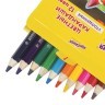Карандаши цветные утолщенные Малыши-карандаши 12 цветов 181376 (4) (86113)