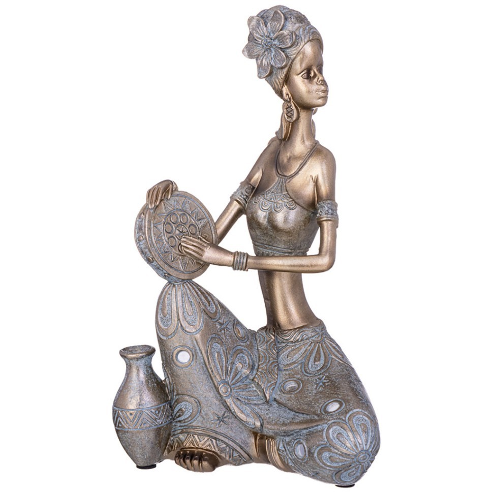Фигурка "африканка" 14*9*22,5 см Lefard (79-213)