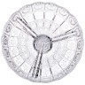 Менажница на ножке "muza crystal" 20*20*11,5 см. Lefard (695-024)