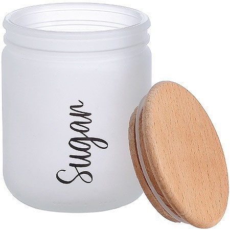 Банка для сыпучих 446 мл,дер. крыш.MB (80749)