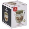 Емкость для сыпучих продуктов "корейская роза" 10,5*10,5 см. высота=12 см / 450 мл Agness (358-1994)