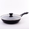 Сковорода 28 см с мрам.покр. с крышкой (3769-1)