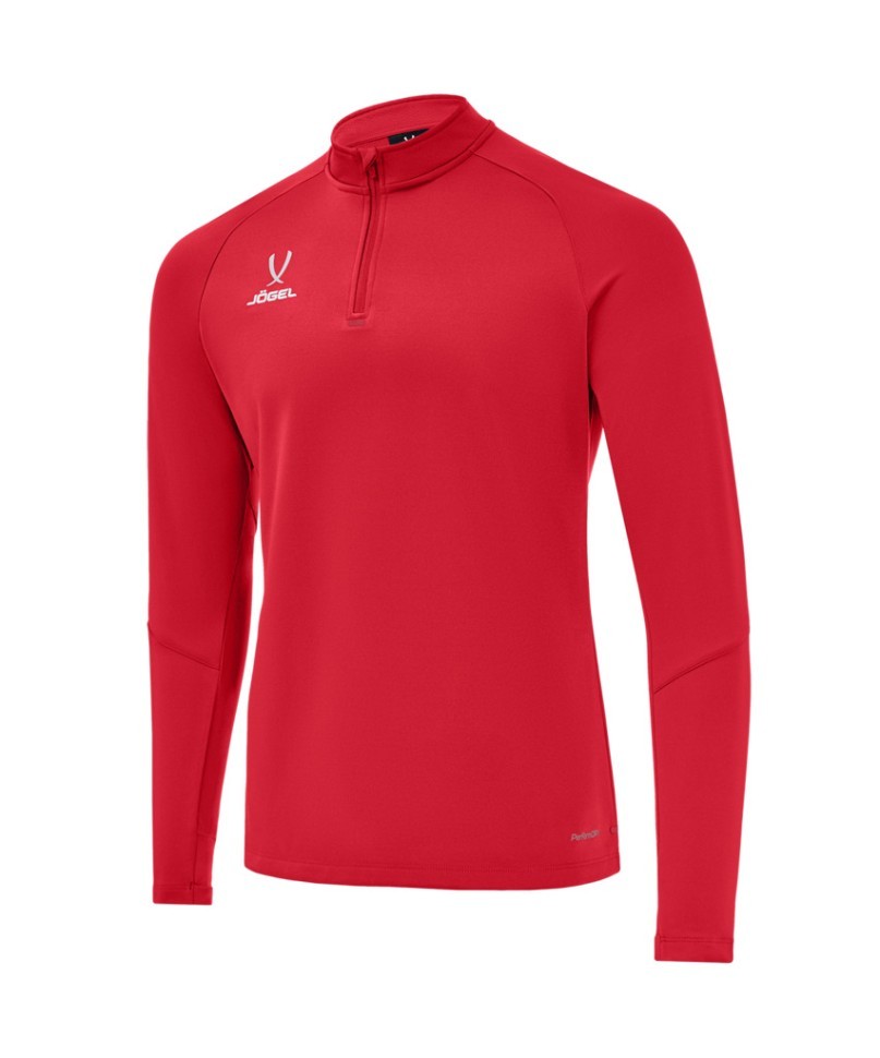 Джемпер тренировочный JOGEL PREMIER PerFormDRY Training 1/4 Zip Fleece Top, красный (2123098)