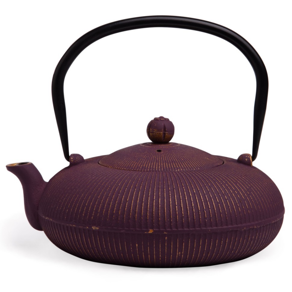 Заварочный чайник чугунный с эмалированным покрытием внутри 1200 мл Lefard (734-1012)