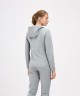 Худи на молнии женское JOGEL ESSENTIAL Athlete Hooded FZ Jacket W, серый (2111635)