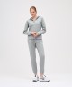 Худи на молнии женское JOGEL ESSENTIAL Athlete Hooded FZ Jacket W, серый (2111635)