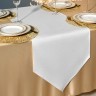 Дорожка на стол 45х150 cm  "феерия. серебро", цвет: белый, tm lefard, полиэстер 100% Lefard (986-004-3)