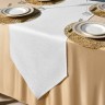 Дорожка на стол 45х150 cm  "феерия. серебро", цвет: белый, tm lefard, полиэстер 100% Lefard (986-004-3)