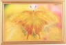 Картина бабочка желтая, стразы, 55х35см (562-019-28) 