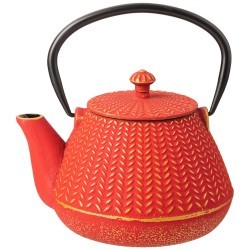 Заварочный чайник чугунный с эмалированным покрытием внутри 1000 мл Lefard (734-083)