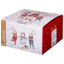 Набор посуды lefard "winter story" 1 пер. 3 пр.:салатник 14,5*6 см 670 мл, тарелка 20,5 см, кружка 3 (425-310) 