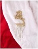 Костюм новогодний с вышивкой "дед мороз" халат,шапка,борода,брошь раз.50-52 (850-870-1) 