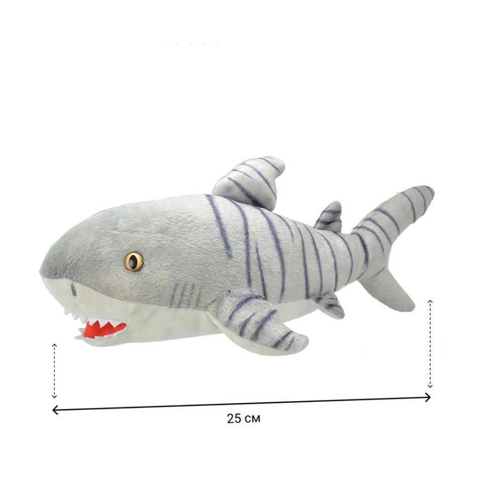 Мягкая игрушка Тигровая акула, 40 см (K8563-PT)