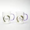 Набор кружек "про любовь" из 2-х шт. 360 мл Agness (887-273)