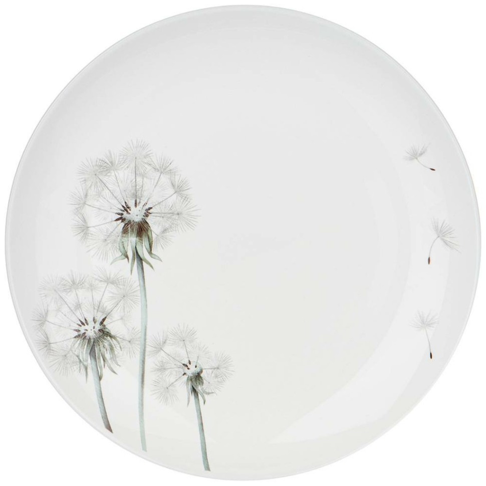 Тарелка обеденная agness dandelion 24см (598-067) 