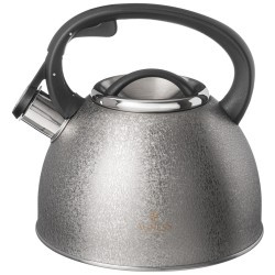 Чайник agness со свистком 2,5 л, silver, индукцион. дно Agness (907-254)