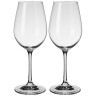 Набор бокалов для вина из 2 штук "viola" 350мл Bohemia Crystal (674-864)