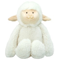 Мягкая игрушка "Белая овечка", 30 см (K8658-PT)