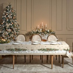 Скатерть "celebration" 140х400см ,бежевый,100% хлопок с пропиткой,твил Lefard (850-734-29)