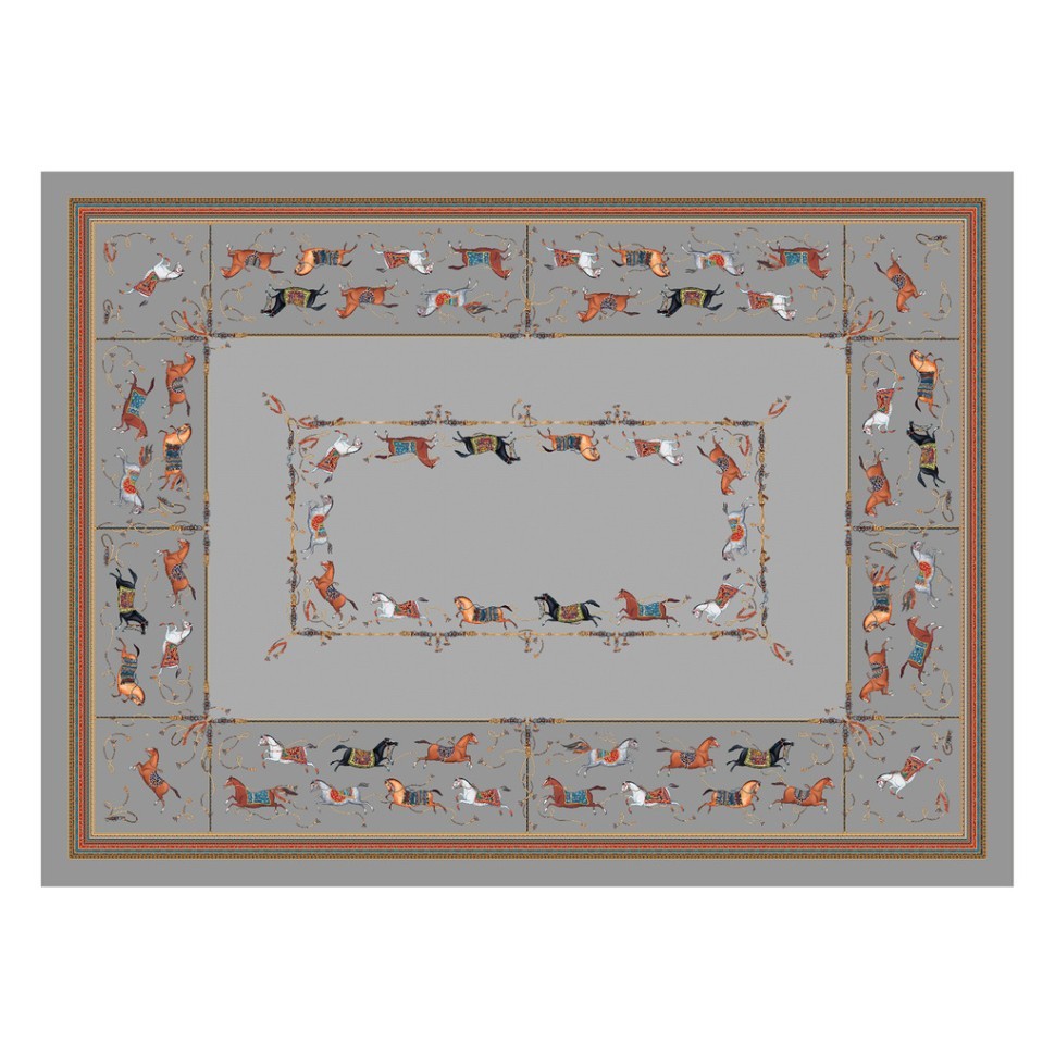 Скатерть "passage" 160х220см ,серый, 100% хлопок,твил c пропиткой Lefard (850-761-21)