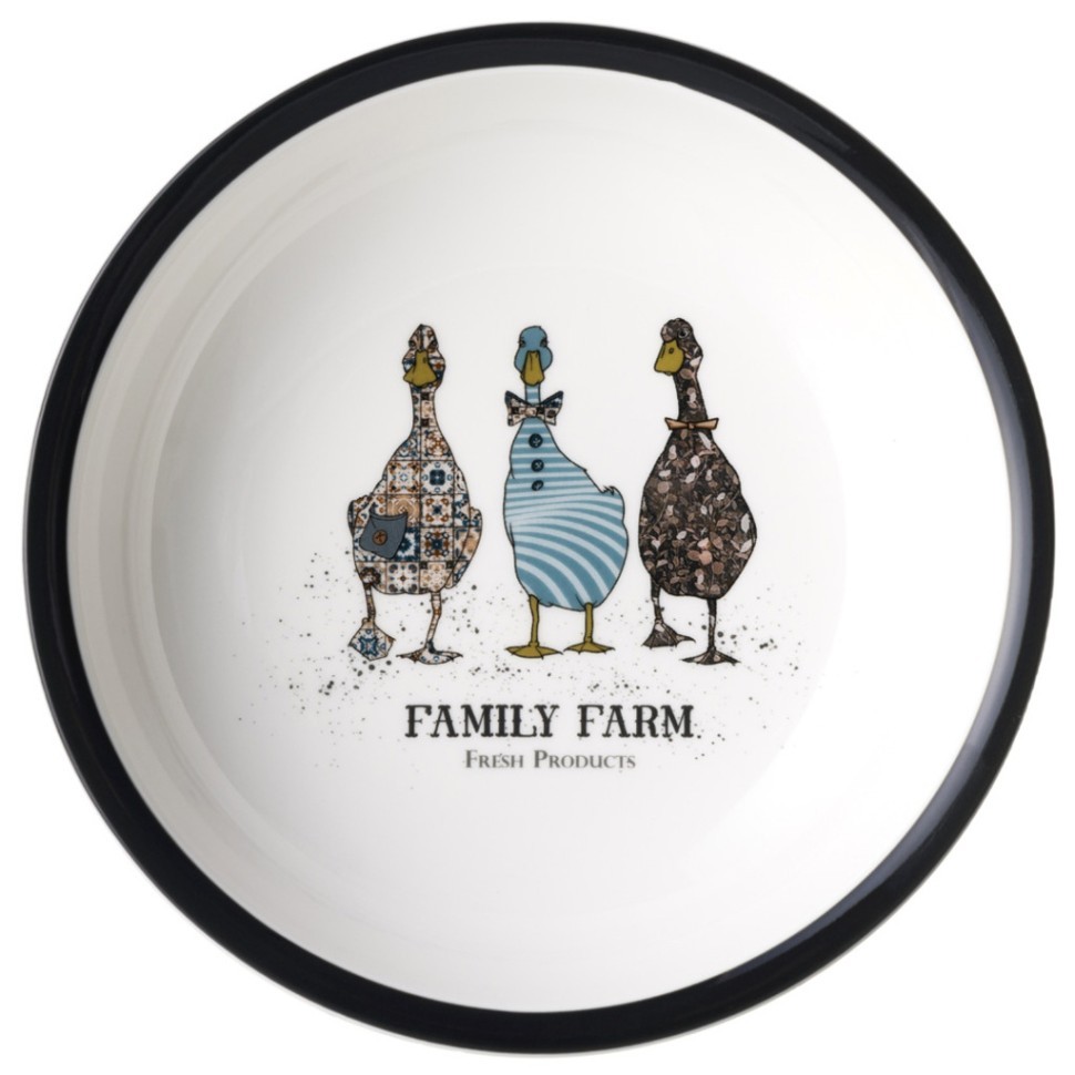 Тарелка суповая lefard "family farm" 800 мл 21*5 см Lefard (263-1434)