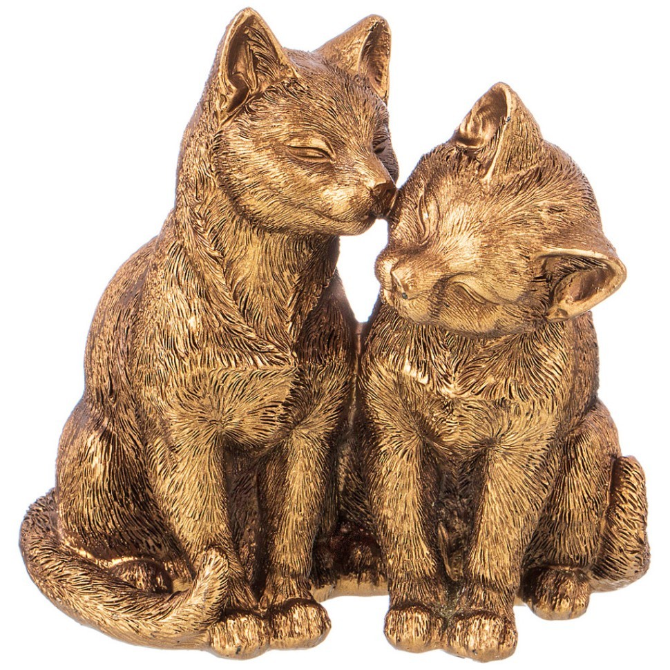 Статуэтка "кошки" 12.5*10.5*13 см. серия "bronze classic" Lefard (146-1468)