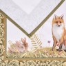 Набор салфеток из 2-х шт "охота" 40х40см, твил, 100% хлопок, лиса Lefard (850-751-81)