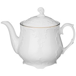 Чайник рококо "золотая линия" 1,1 л Cmielow (676-077)