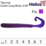 Твистер Helios Credo Long Body 2,95"/7,5 см, цвет Fio 12 шт HS-9-012 (78125)
