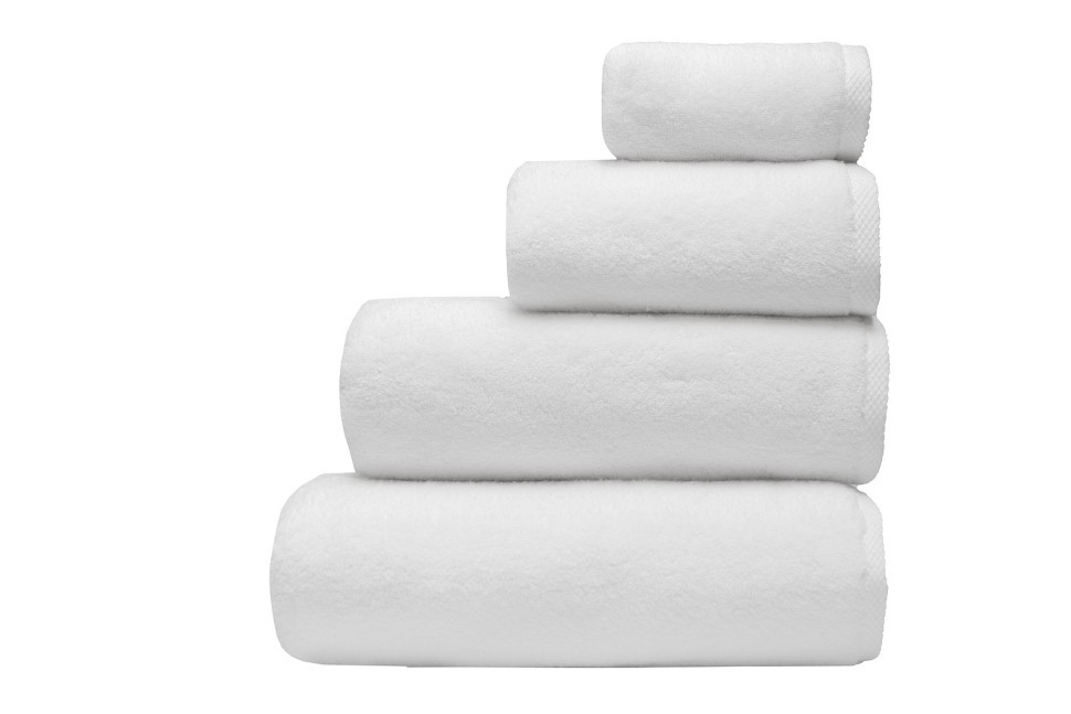 Полотенце Соло хлопок белое 50*90 (TT-00015163)