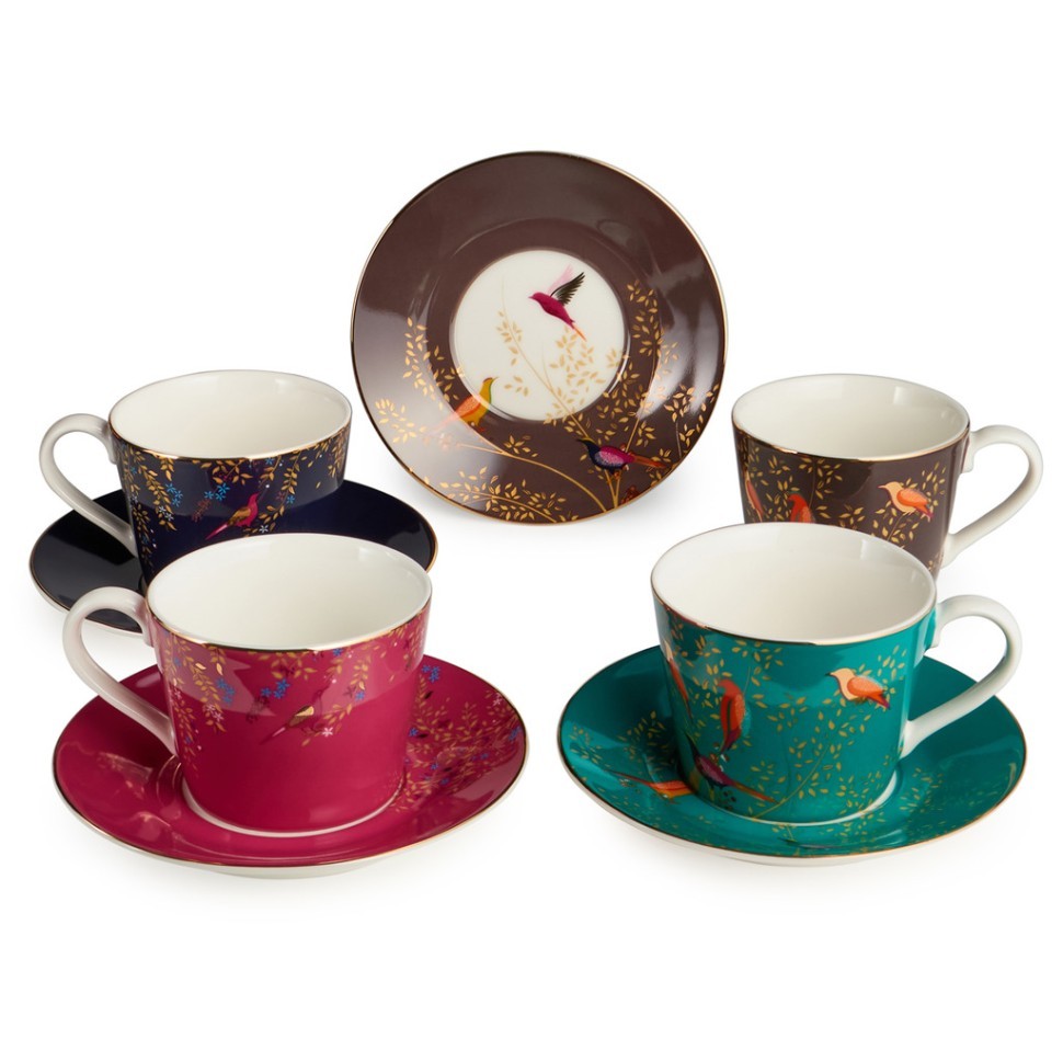 Чайный набор lefard "golden birds" на 4 пер. 8 пр. 220 мл Lefard (419-130)