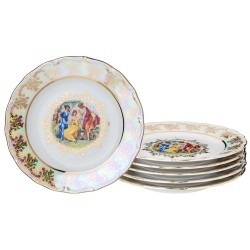 Набор тарелок из 6 шт."мадонна" диаметр 21 см. Elisabeth Bohemia Original (662-550)