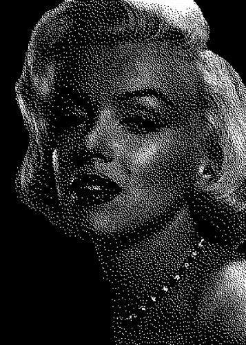 Картина Мадонна с кристаллами Swarovski (2423)