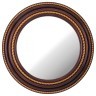 Зеркало настенное "lovely home" диаметр=52 см цвет: кофейный Lefard (220-416)