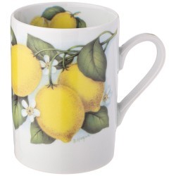 Кружка "лимоны" 300мл высота 10см DUBI (606-882)