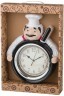Часы настенные кварцевые "chef kitchen" 23,5*29,3*6 см.диаметр циферблата=13 см. Lefard (220-160)