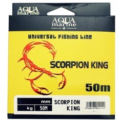 Леска YGK Scorpion King 2.0 / 0,233мм 50м (4,81 кг) прозрачная 1813352 (76052)