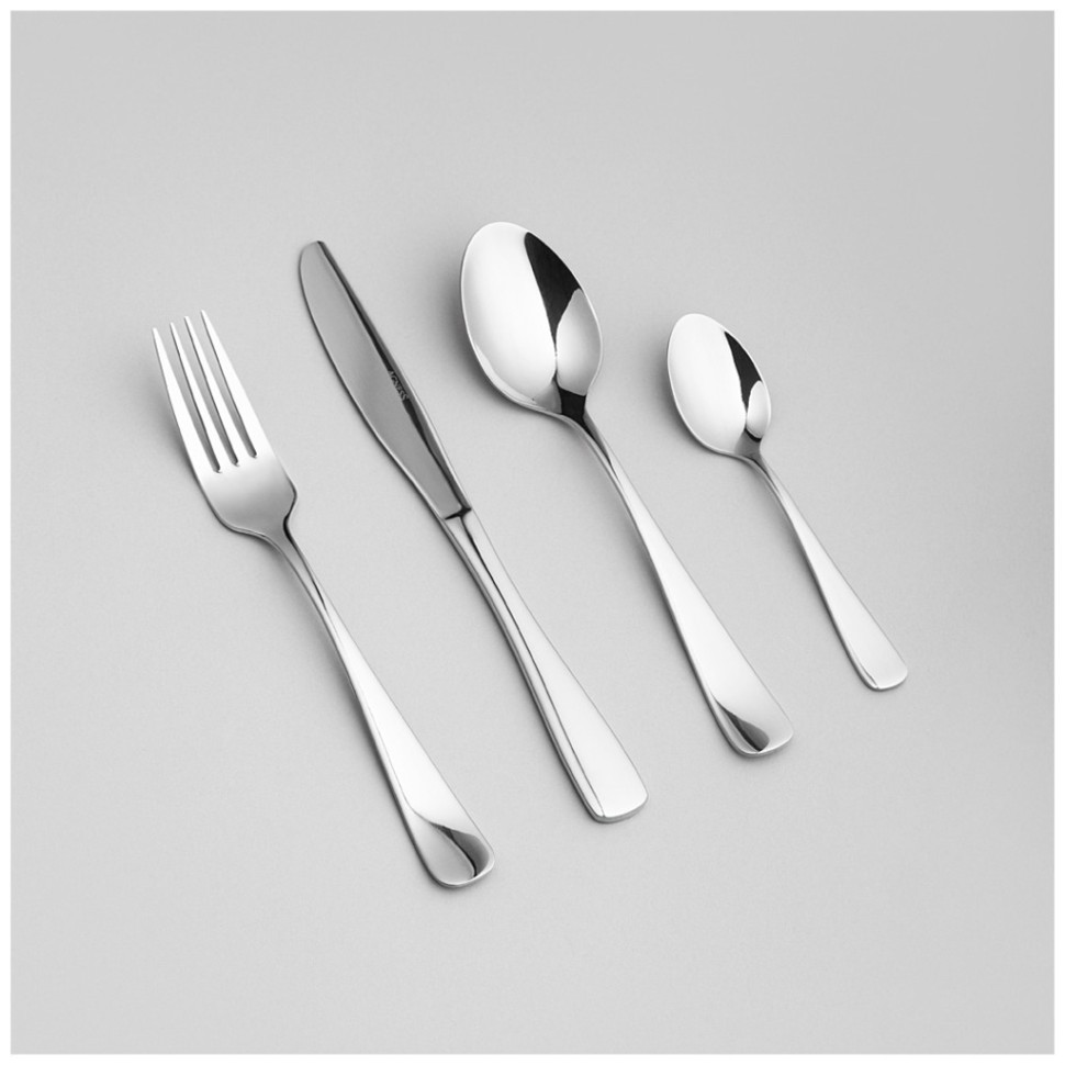 Набор столовых приборов soldi agness 24 пр., сталь 18/10 Agness (1000-013)