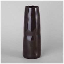 Ваза 11*11*25см цвет: черный Lefard (374-149)