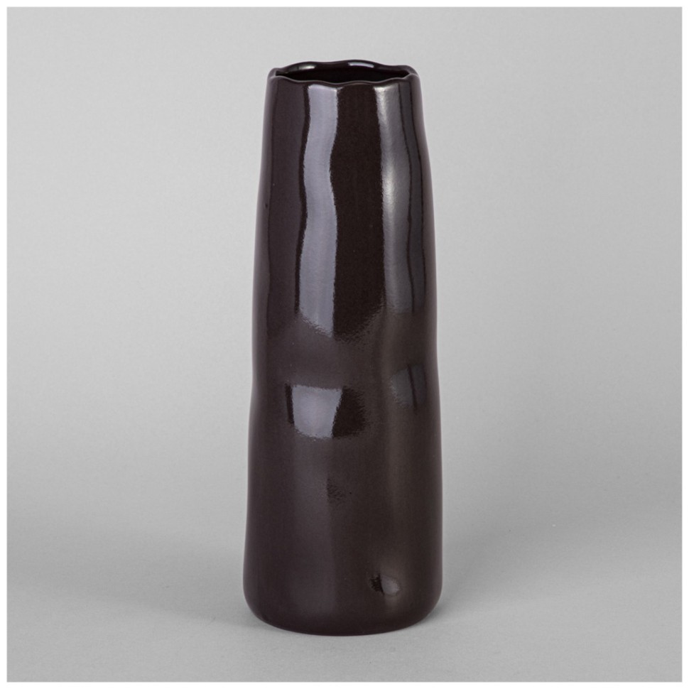 Ваза 11*11*25см цвет: черный Lefard (374-149)