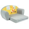 Раскладной бескаркасный (мягкий) детский диван серии "Сказки", Заячья избушка (PCR320-133)