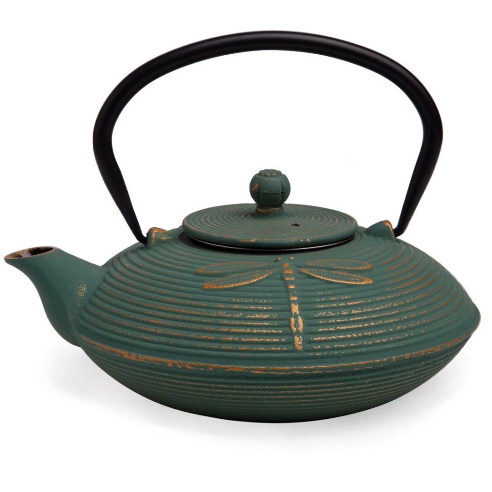 Заварочный чайник чугунный с эмалированным покрытием внутри 800 мл Lefard (734-1013)