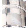 Кастрюля agness со стеклянной крышкой  нержавеющая сталь 28*22cm, 13,5 л Agness (936-018)