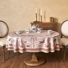 Скатерть овальная "passage"140х180см ,капучино, 100% хлопок,твил, пропитка Lefard (850-760-4)