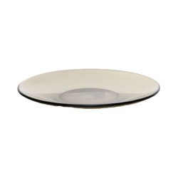 Тарелка десертная 16,5см BASILICO/ДЫМКА стекло (62071)