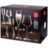 Подарочный набор 18 предметов ego (6+6+6) бокалы для воды 390мл, вина 430мл, шампанского 180мл RCR (305-647)