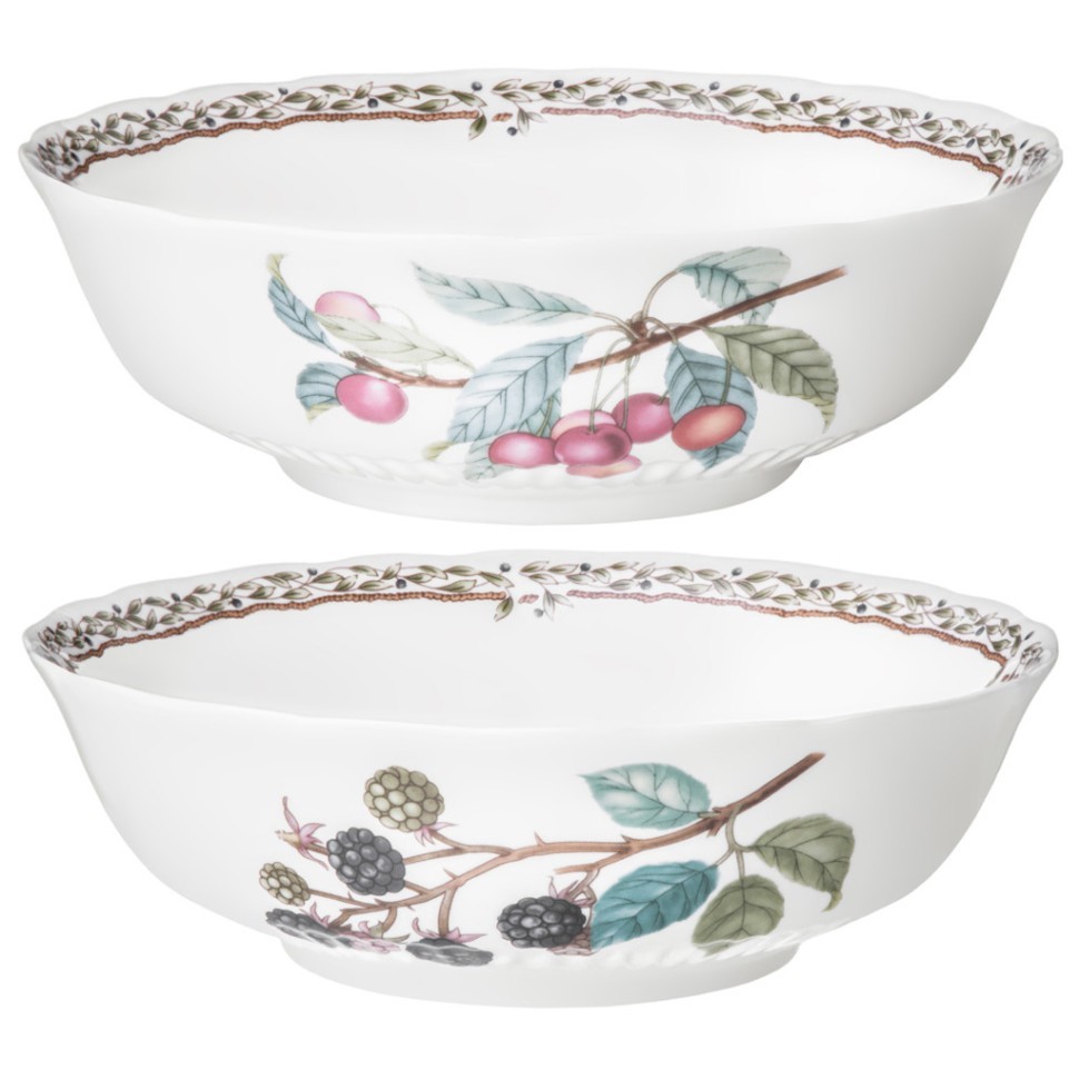 Набор салатников lefard "fruit garden" 17,5*5,5 см 2 шт. 656 мл Lefard (590-656)