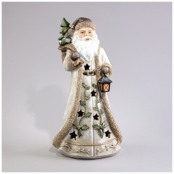 Статуэтка "дед мороз" с led-подсветкой 17,5х14,5х33,5 см Lefard (121-109)