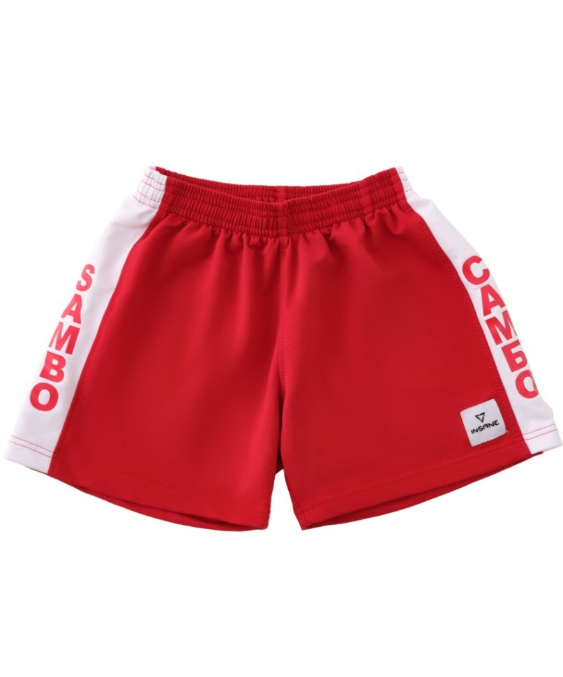 Шорты для самбо START, хлопок, красный, 52-54 (1758980)